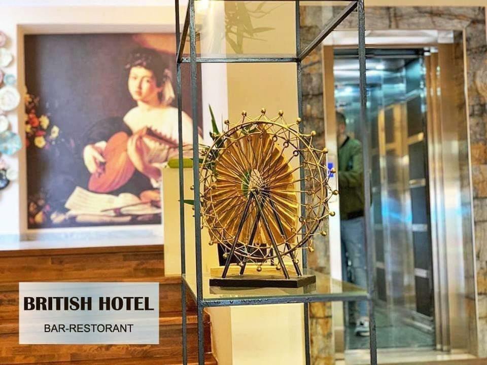 British Hotel Pogradec Bagian luar foto